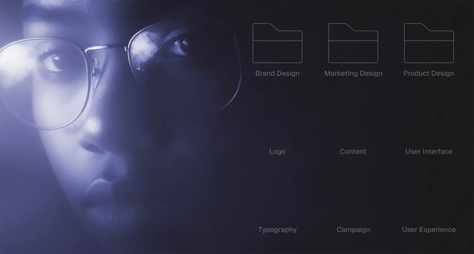 brand design + marketing design + product design