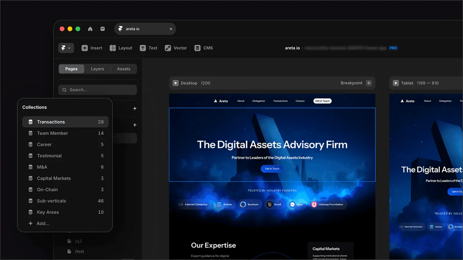website development