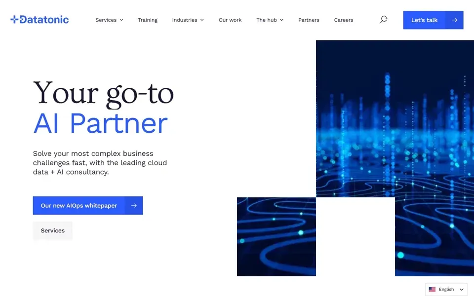 Datatonic homepage