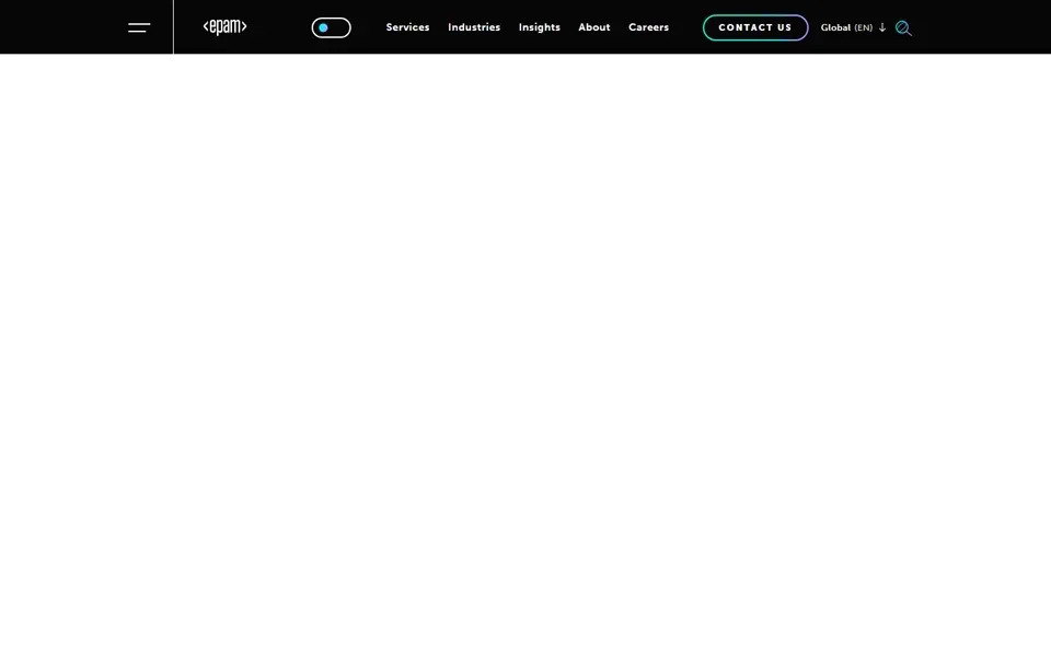 EPAM homepage