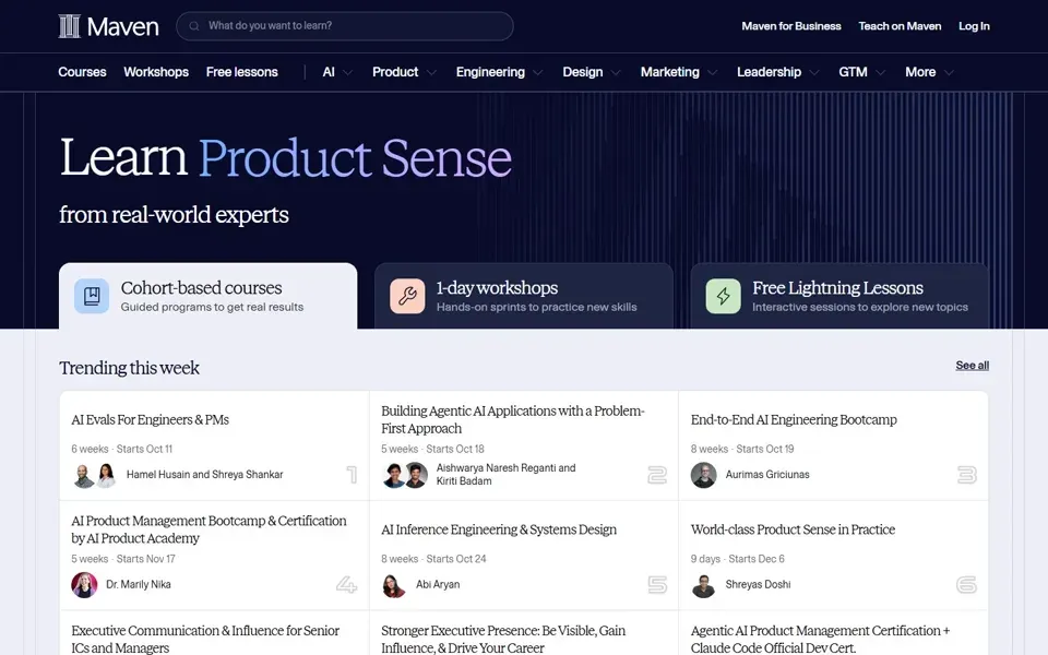 Maven homepage