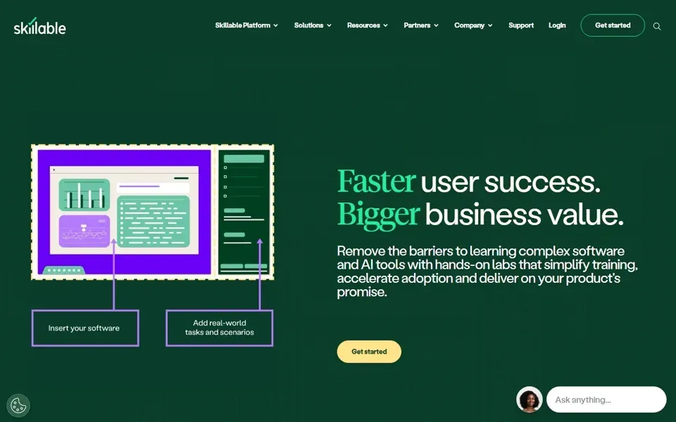 Skillable homepage
