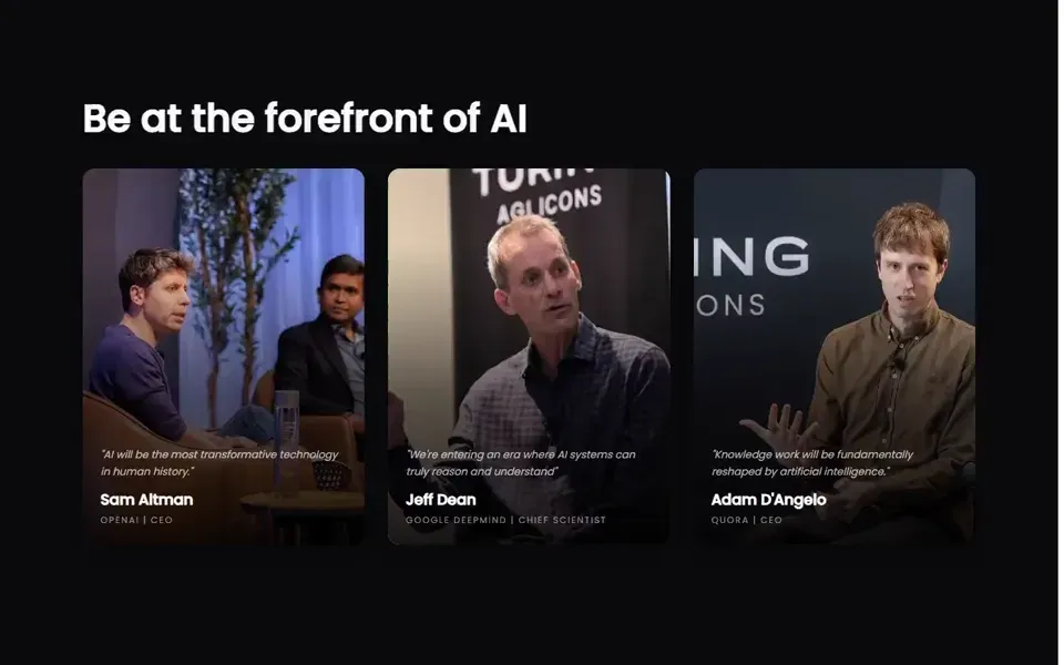 Turing homepage